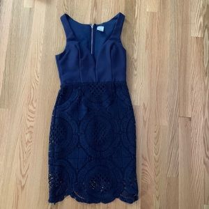 Blue Cocktail Dress Wedding Guest Dress